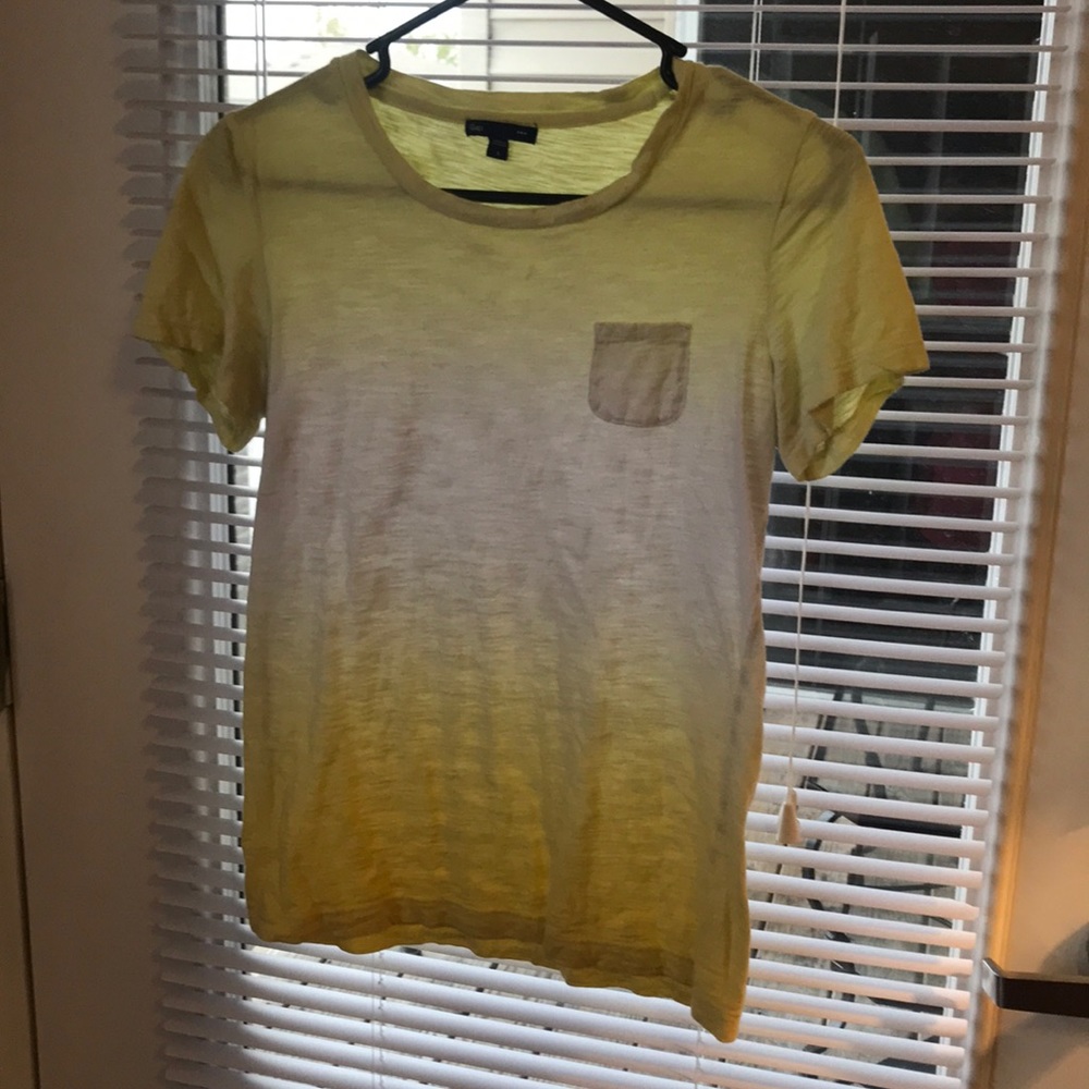 Yellow ombré T-shirt